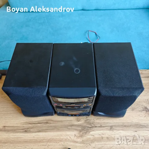 JVC UX-T3 Micro Component System + Bluetooth адаптер + дистанционно, снимка 2 - Аудиосистеми - 55930943