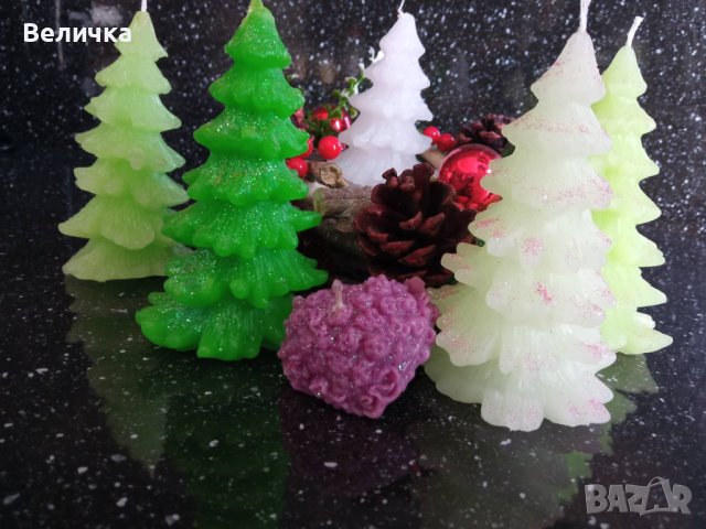 Коледна свещ, снимка 5 - Коледни подаръци - 42563593