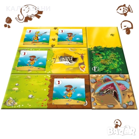 КИНГДОМИНО ПРАИСТОРИЯ - НАСТОЛНА ИГРА - БАЗОВА ИГРА 77273-BG, снимка 6 - Настолни игри - 51690875