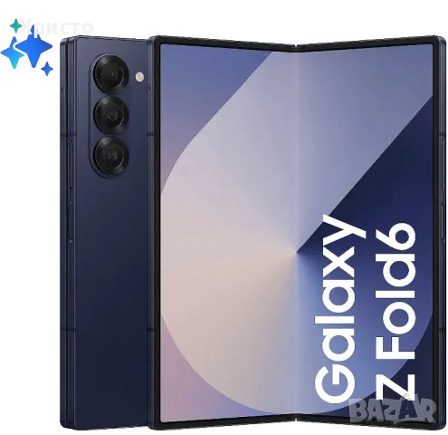 НОВ!!! Samsung Galaxy Z Fold6, 12GB RAM, 512GB, 5G, Navy, снимка 3 - Samsung - 48351467