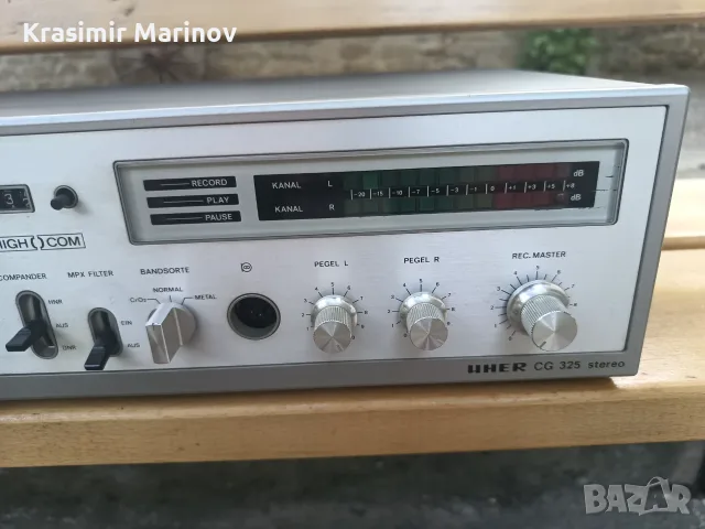 Uher CG 325 *Касетен дек продавам*, снимка 3 - Декове - 55783456