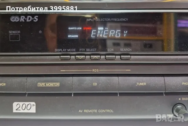 AV Control стерео ресийвър Technics, mod. SA-EX140, RDS
, снимка 2 - Ресийвъри, усилватели, смесителни пултове - 47670817