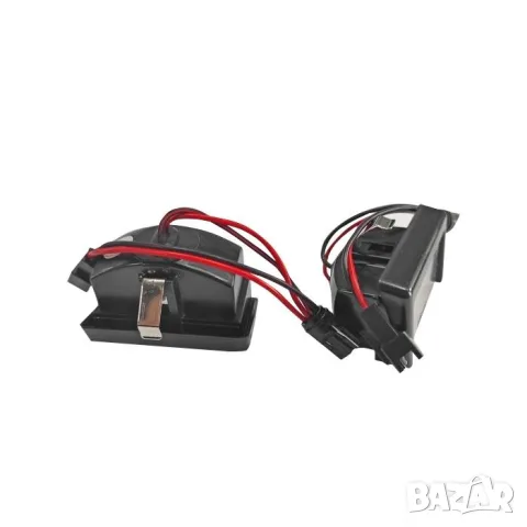 Опушени LED плафони за регистрационен номер BMW 1 2 3 4 5 Series X Series и M Series, снимка 2 - Аксесоари и консумативи - 55864608