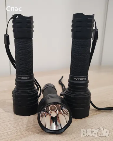 Далекобоен ловен фенер Convoy M21A, снимка 2 - Екипировка - 50426819
