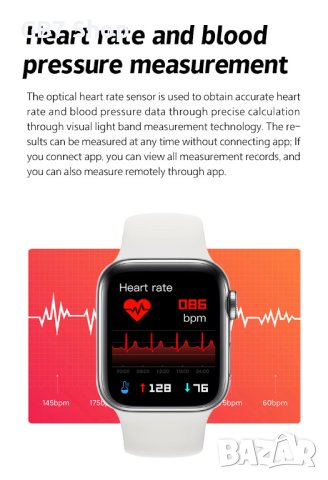 Smart Watch S8 Pro Смарт Часовник Обаждания, Пулс, Кръвно, Крачки, Сън, снимка 9 - Смарт часовници - 41204740