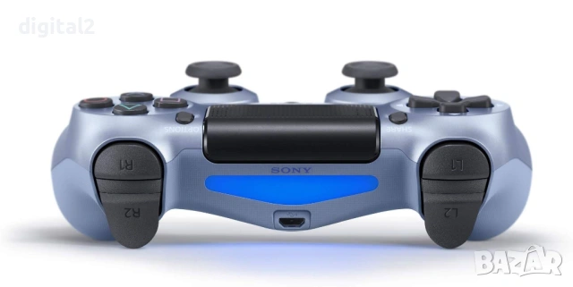 Джойстик за Playstation 4 DualShock 4 Titanium Blue v2, нови , 24м Гаранция, снимка 4 - PlayStation конзоли - 53638476