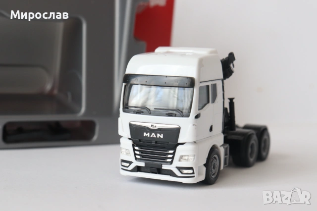 HERPA H0 1/87 MAN ВЛЕКАЧ КАМИОН МОДЕЛ, снимка 5 - Колекции - 53644787