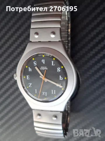 Рядък колекционерски Swatch Irony Big "Crazy Alphabet" (1995), снимка 5 - Мъжки - 56068542
