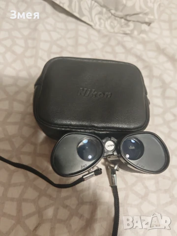 Джобен бинокъл Nikon 6x18 Japan , J-B7, снимка 4 - Антикварни и старинни предмети - 50678376