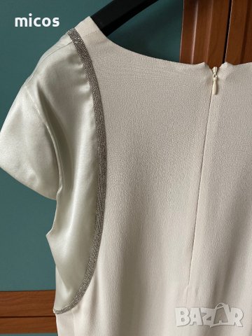 Fabiana Filippi,оригинал,100% естествена коприна чисто нова рокля с джобчета, снимка 5 - Рокли - 40029922