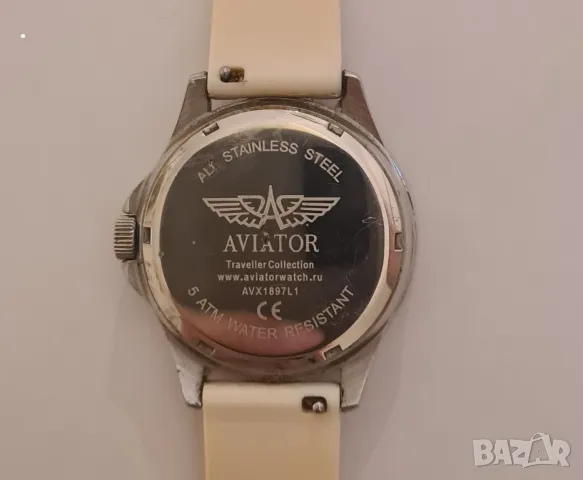 Часовник AVIATOR 50ft PROFESSIONAL Quartz, снимка 4 - Мъжки - 49227178