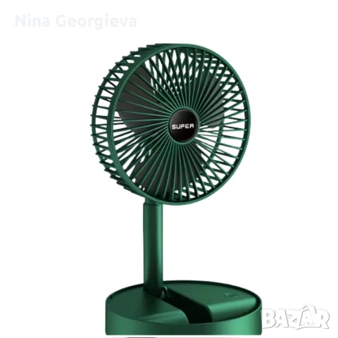 Компактен, модерен и преносим мини вентилатор