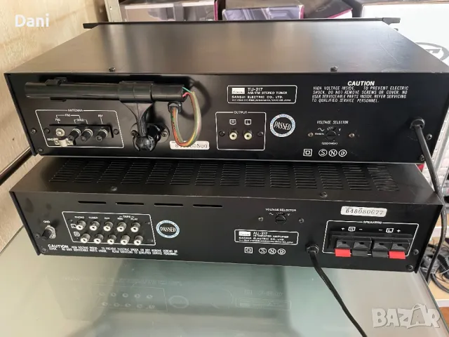 Усилвател Sansui AU-217 и тунер Sansui TU-217, снимка 6 - Ресийвъри, усилватели, смесителни пултове - 48852405