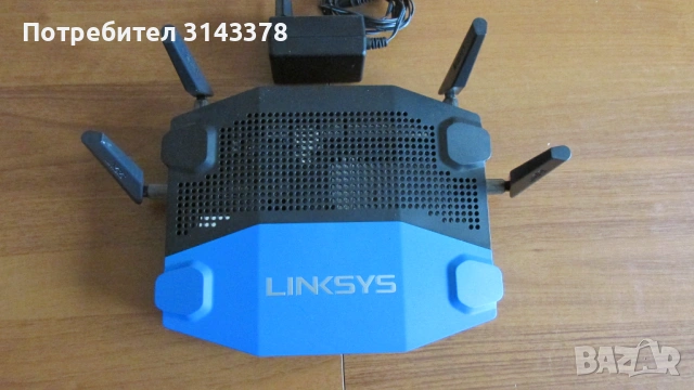 Рутер LinksysWRT1900AC v.2, снимка 2 - Рутери - 53511299