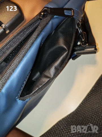 Мъжка чанта за през рамо с USB зареждане, снимка 7 - Чанти - 53841213