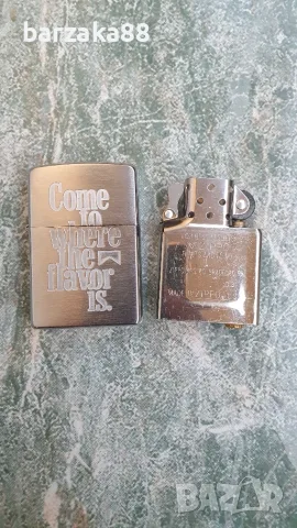 Запалка Zippo Come to where the flavor is, снимка 8 - Колекции - 56093721