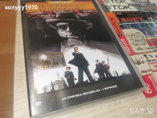 THE UNTOUCHABLES DVD 2608261240L1, снимка 9 - DVD филми - 55815698