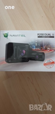 Нов Navitel видеорегистратор с две камери за автомобил dual;full hd, снимка 1 - Аксесоари и консумативи - 41414120