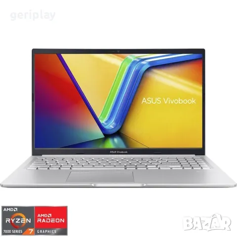 НОВ! Лаптоп ASUS VivoBook 15 / Ryzen 7 7730U / 16Gb RAM / 512Gb SSD / 15.6" FullHD IPS, снимка 1