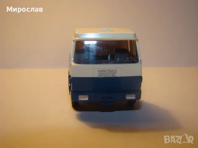 WIKING H0 1/87 HANOMAG HENSCHEL МОДЕЛ КАМИОН КОЛИЧКА ТИР, снимка 4 - Колекции - 48383027