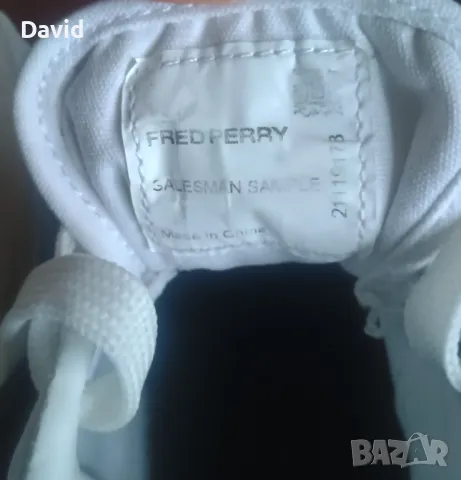 Оригинални мъжки спортно-елегантни маратонки Fred Perry, снимка 7 - Маратонки - 50304818