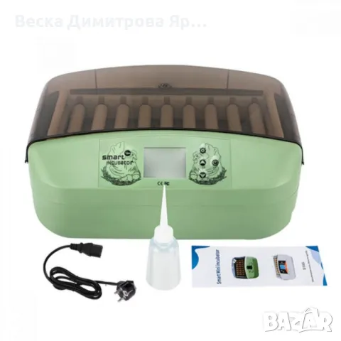 Автоматичен инкубатор на ролки за 32 яйца 80W YZ-32A, снимка 3 - Други машини и части - 48883273