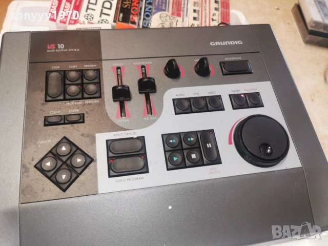 GRUNDIG VS10 MULTI EDITING SYSTEM-ВНОС GERMANY 0803261704LCHERY1, снимка 8 - Ресийвъри, усилватели, смесителни пултове - 53756843