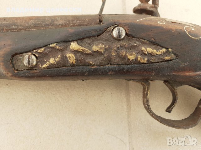 Красив кремъчен пистолет,пищов,оръжие, снимка 10 - Колекции - 39958927