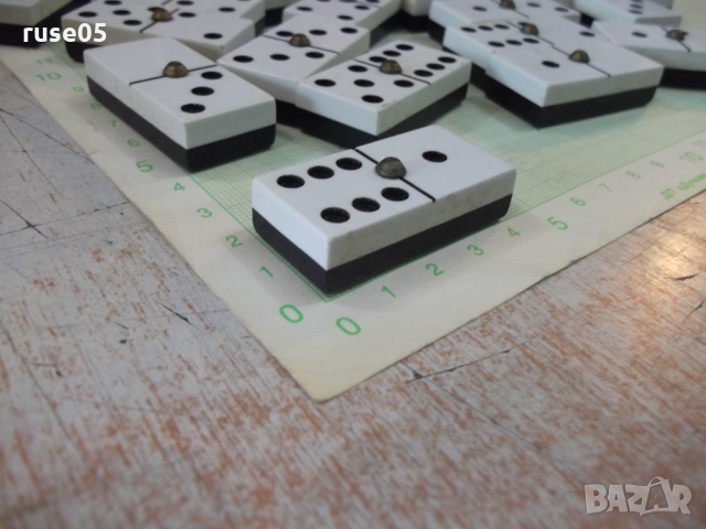 Домино "Domino Chamelo naipes Fournier" в дървена кутия, снимка 7 - Домино - 36038779