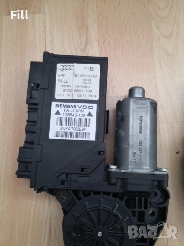 Audi A4 B6 / B7 мотори на предни прозорци 8E1959801B 8E1959802B, снимка 2 - Части - 53823389