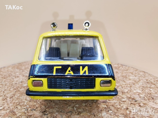 СССР, РАФ 2203 А25, 1/43, Патрулная ГАИ, снимка 4 - Колекции - 52091168