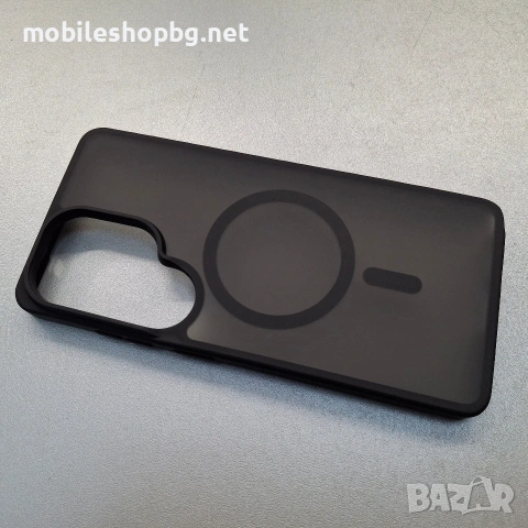 Samsung Galaxy S26 Ultra гръб MagSafe черен мат полупрозрачен , снимка 3 - Калъфи, кейсове - 53655903