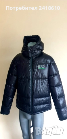 Emporio Armani EA7 Bomber Mens Jacket Size L НОВО! ОРИГИНАЛ! Мъжко Зимно Яке!