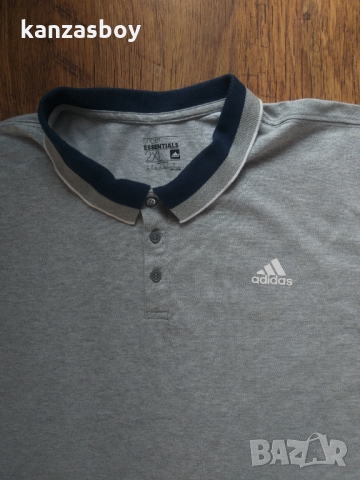adidas sport essentials - страхотна мъжка тениска 2ХЛ, снимка 6 - Тениски - 36037793