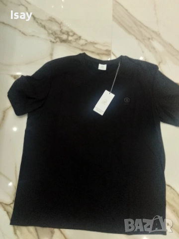 Мъжка тениска БОГНЕР 3ХЛ последен размер в черен цвят 