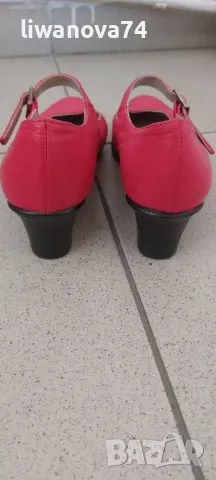 Скарпини червени номер 36, снимка 7 - Дамски боти - 45807403