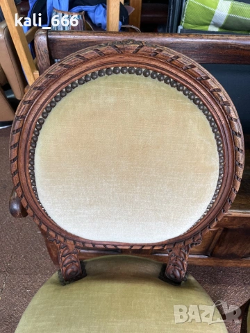 Столове в стил Медальон внос от Нидерландия, снимка 8 - Столове - 53428375