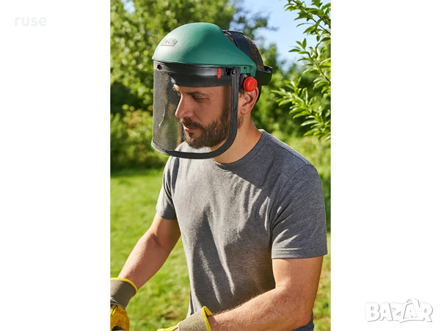 НОВИ! Предпазен шлем PARKSIDE – защита при косене и рязане, снимка 7 - Други инструменти - 51299147