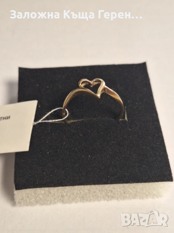 Дамски златен пръстен - 1,26 гр.