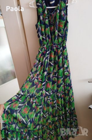 Дълга цветна рокля, снимка 8 - Рокли - 40638489