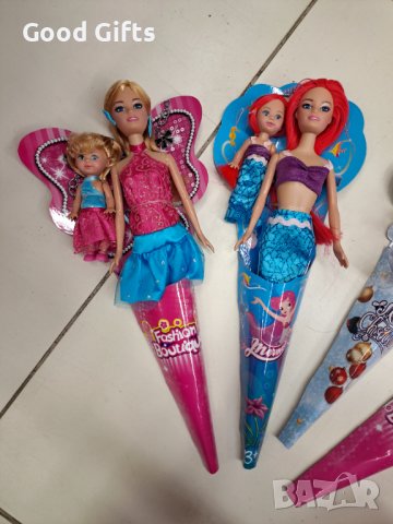 Приказна Кукла Барби с дете , Различни видове, снимка 3 - Кукли - 39172670