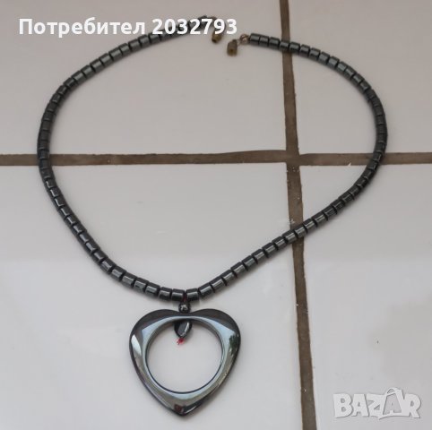 Колие от хематит
