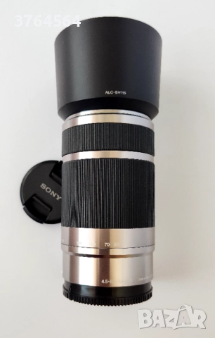 Обектив Sony SEL 55-210mm f/4.5-6.3 OSS - сребърната версия