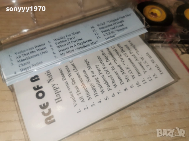 ACE OF BASE 1802260755, снимка 8 - Аудио касети - 53516910