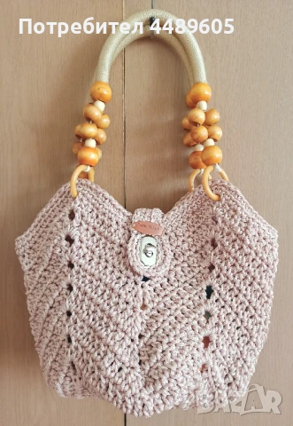Плетени чанти на една кука., снимка 12 - Чанти - 50866306