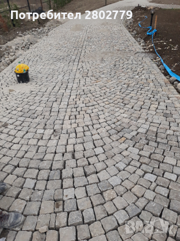 Редене на гранитни павета, бетонни павета, бордюр, тротоарни плочии други. , снимка 6 - Други ремонти - 36340150