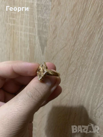 Buccellati пръстен с лабораторни диаманти , снимка 3 - Пръстени - 51398427