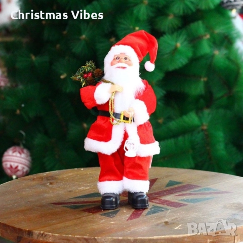 Фигурка Дядо Коледа в традиционно облекло, 30 см. SD28, снимка 2 - Декорация за дома - 52091540