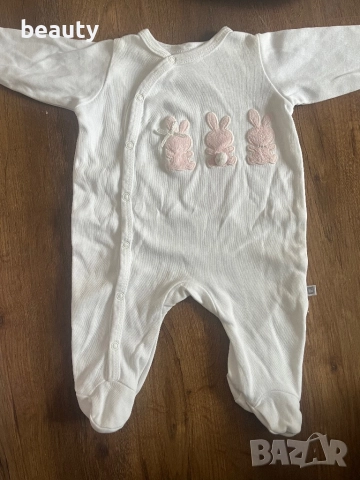 Бебешки гащеризони ромпъри размер 0-3 месеца , снимка 2 - Бебешки гащеризони - 52248225