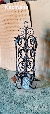 Аксесоари за камина, прибор за камина, лопатка, ръжен, #дилаф, маша, снимка 2 - Други стоки за дома - 50921120